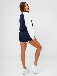 Dvodijelni set trenerke modre-bijeli OZONEE JS/M58631AB