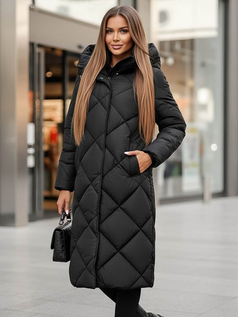 Ženska jakna crna OZONEE JS/5M3173/392Z