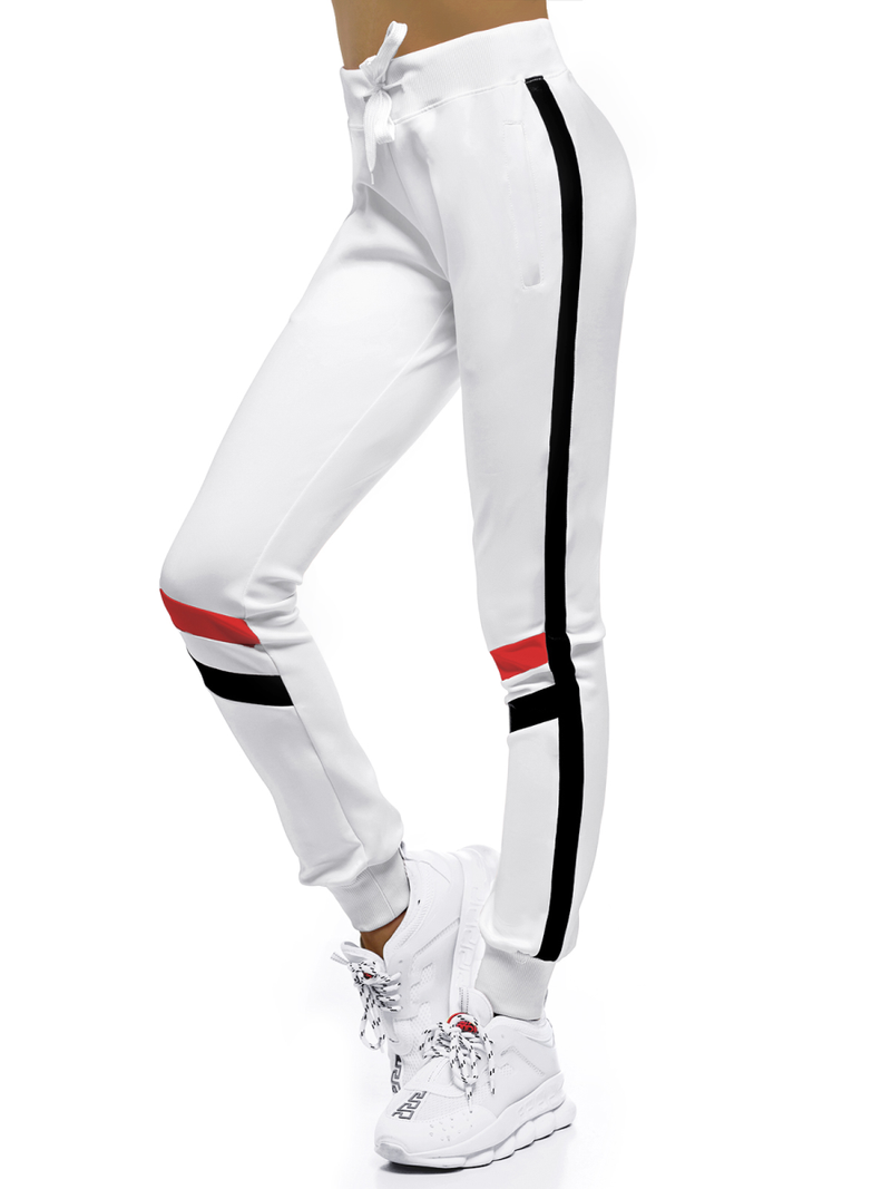 Ženske sportske hlače Bijele OZONEE JS/JK88115/1