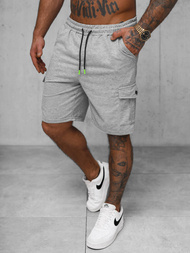 Muške sportske kratke hlače sive OZONEE JS/8K218/2