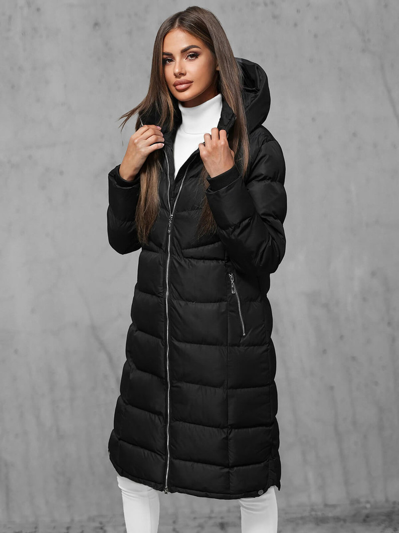 Ženska jakna crna OZONEE JS/M736/392