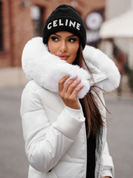 Ženska jakna bijela OZONEE JS/16M9099/281