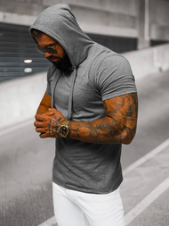 Muška majica grafitni OZONEE JS/8T89/5