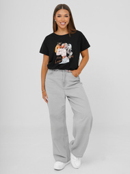 Ženska majica crna OZONEE JS/95T2575/3