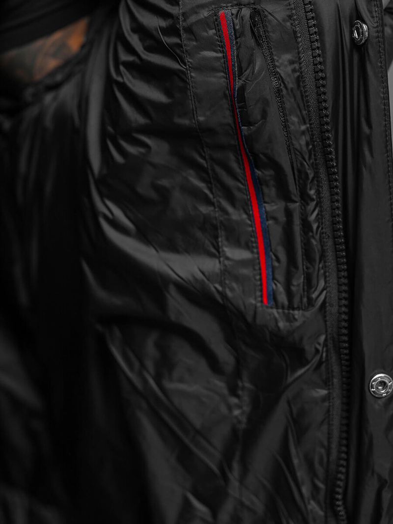 Muška jakna crna OZONEE O/M3202