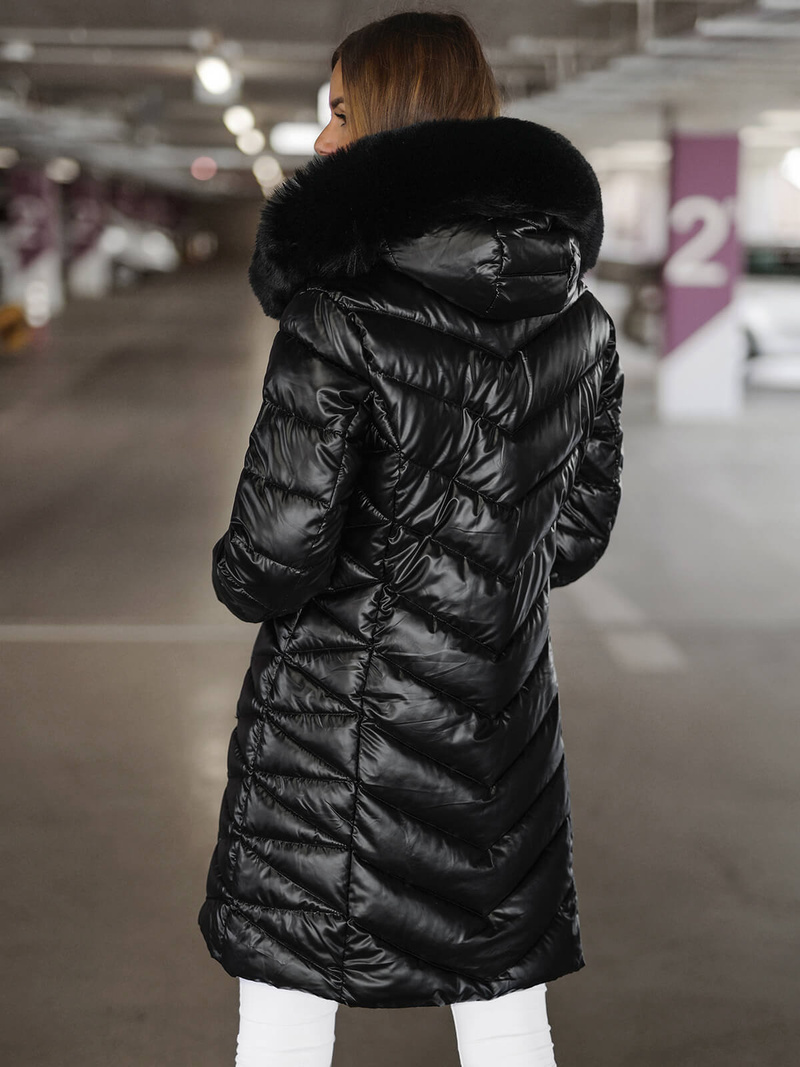 Ženska Jakna Crni OZONEE JS/16M9100/392Z