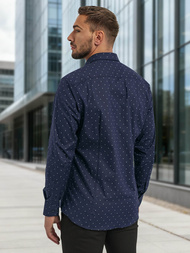 Muška Košulja Modra OZONEE V/V181