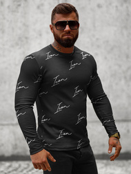 Muška Dukserica Crna OZONEE O/D7401