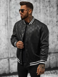 Muška prijelazna jakna crna OZONEE O/3A172