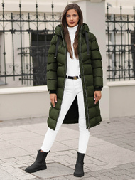 Ženska Jakna Tamno-Zelena OZONEE JS/M736/136Z