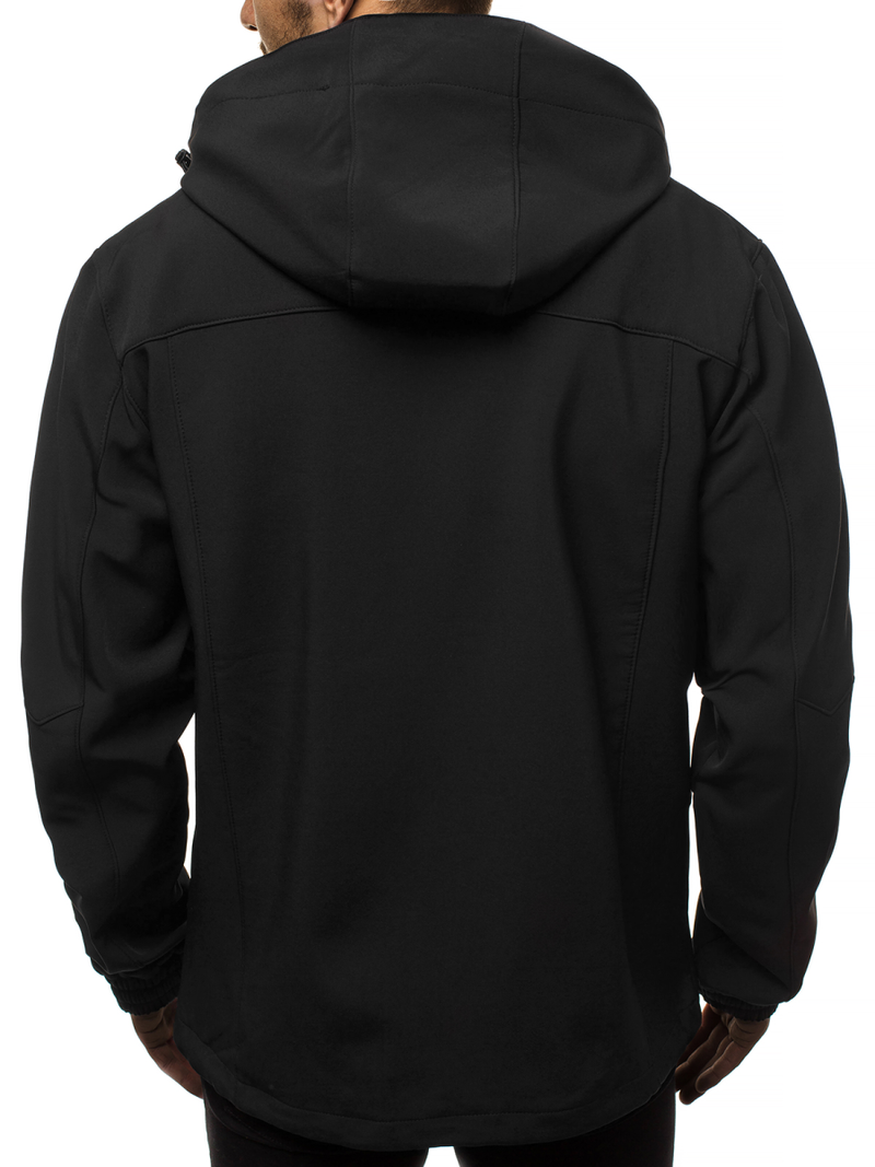 Muška softshell jakna crno-zelena OZONEE GE/12269