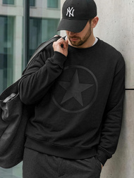 Muška dukserica crna OZONEE JS/8B1991/3