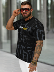 Muška Majica Crna OZONEE O/YN2/621