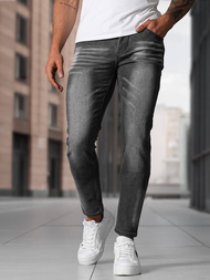 Muške traperice grafitne OZONEE NB/MP0199GSZ