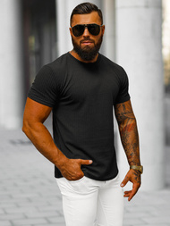 Muška Majica Crna OZONEE O/7766T