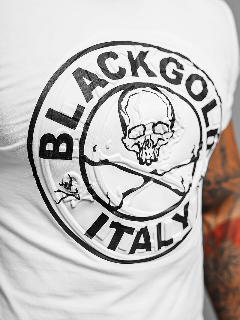 Muška Majica Bijeli OZONEE NB/MT3074