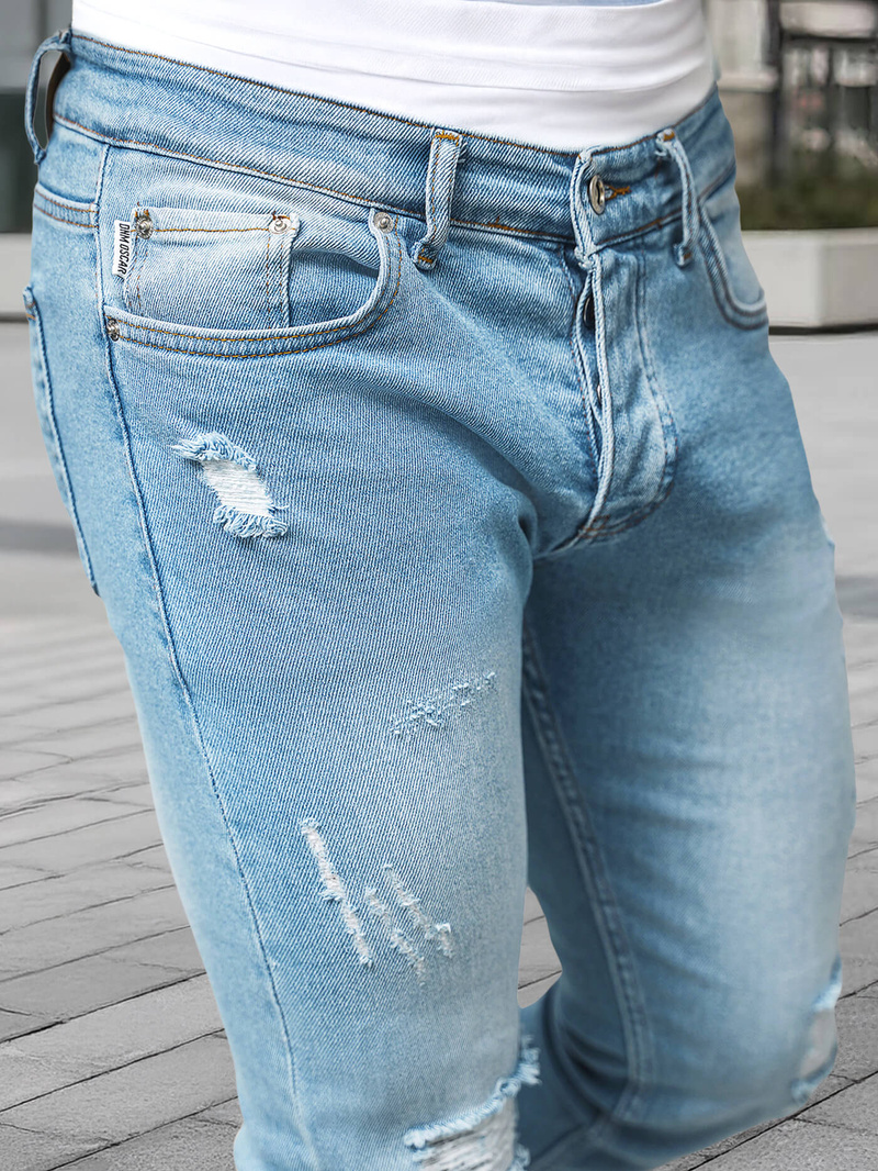 Muške traperice Svijetloplave OZONEE DO/2860