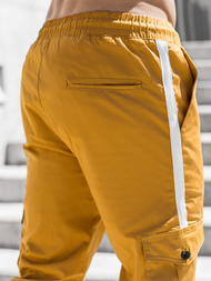 Muške chino jogger hlače Camel OZONEE DJ/5580