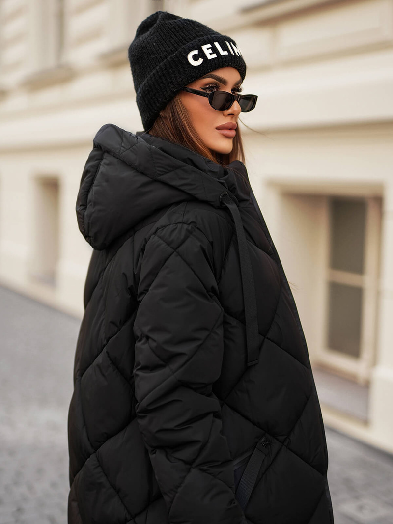 Ženska jakna crna OZONEE JS/5M3168/392Z