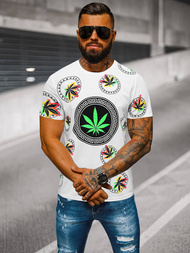  Muška Majica Bijeli OZONEE O/T135/1