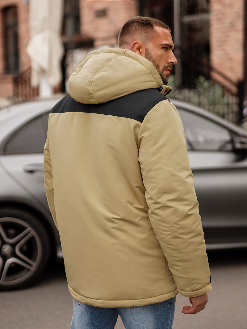 Muška Jakna Bež OZONEE JS/22M322/62Z