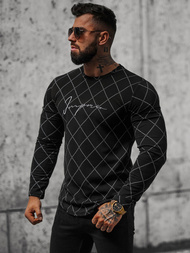 Muška Dukserica Crna OZONEE O/5919BZ