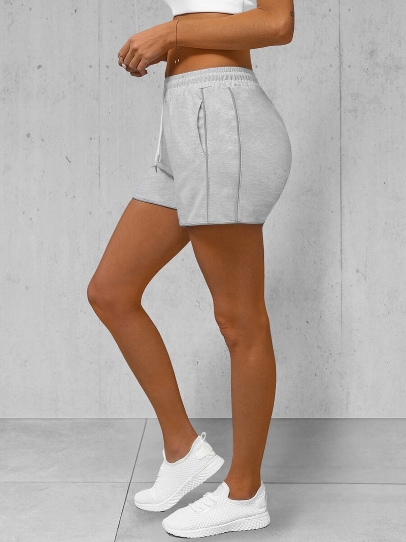 Ženske kratke hlače sive OZONEE JS/8K952/2