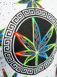 Muška majica bijela OZONEE O/T136/1