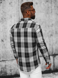 Muška košulja crni OZONEE NB/MC727N