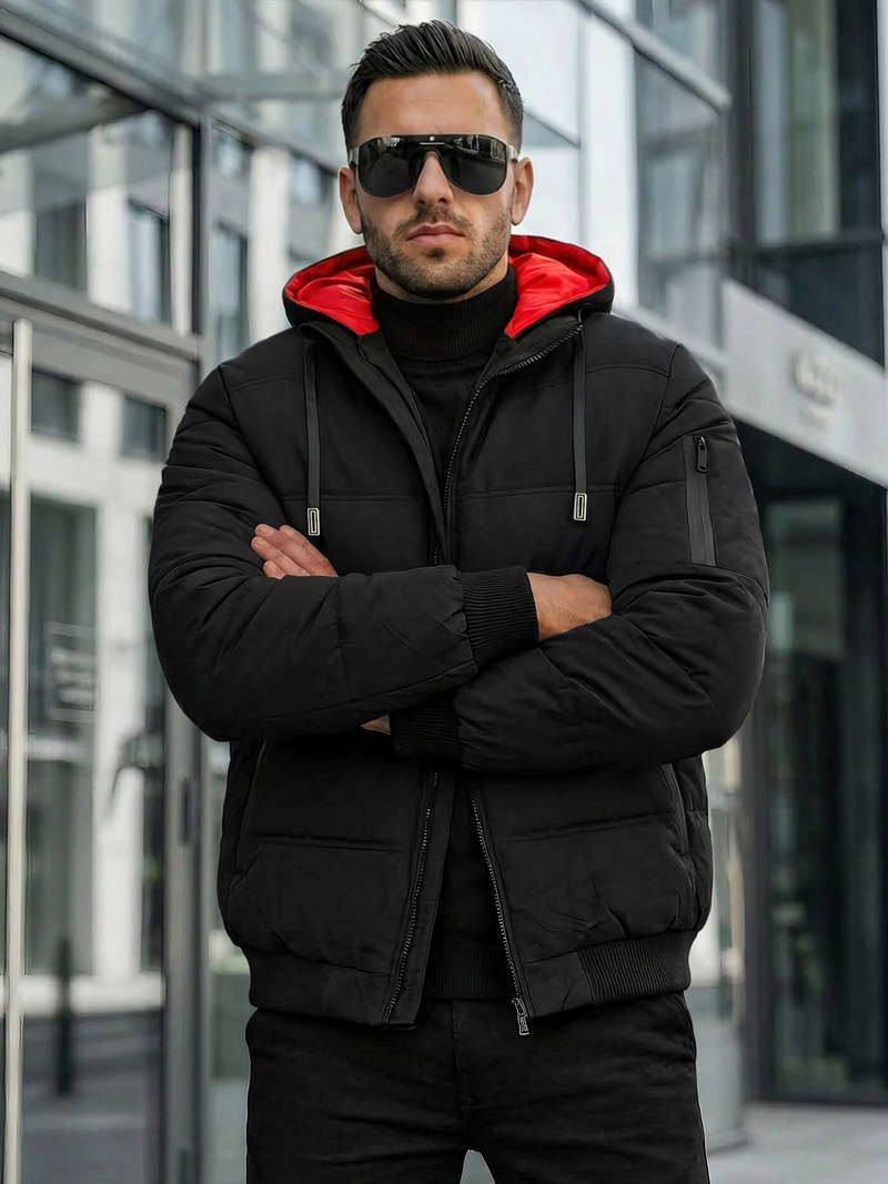 Muška jakna crna OZONEE JS/31M5003Z