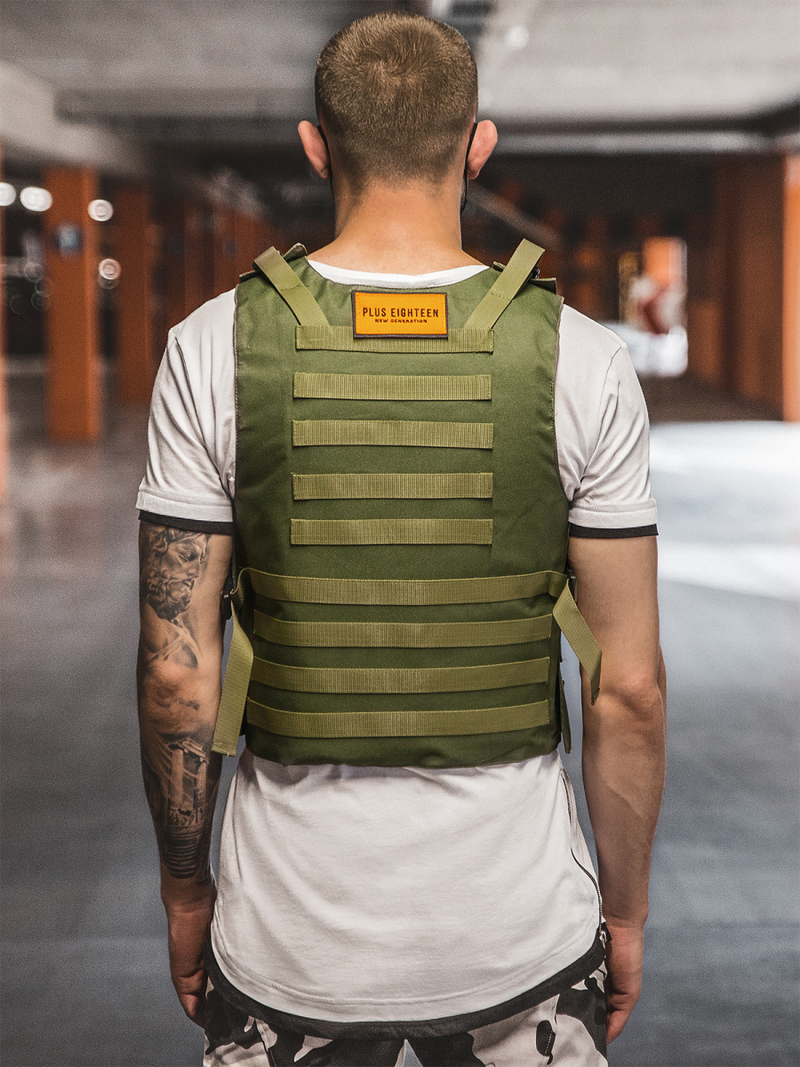 Muški prsluk Kaki OZONEE PE/4003