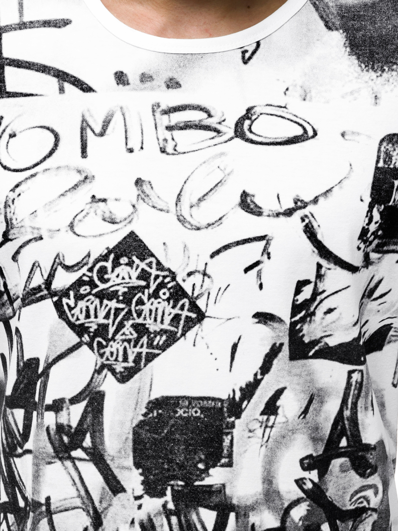 Muška majica Bijela OZONEE JS/KS1987