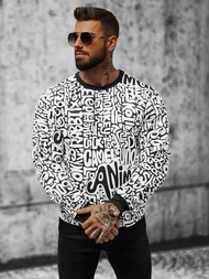 Muška Dukserica Bijela OZONEE JS/8B1131/1