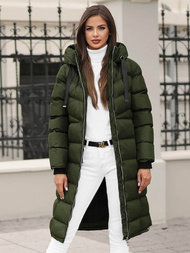 Ženska Jakna Tamno-Zelena OZONEE JS/M736/136Z