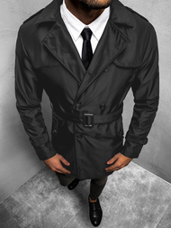 Muški kaput Crni OZONEE O/5624