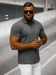 Muška polo majica grafitna OZONEE JS/8T80/5Z