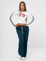 Dvodijelni set trenerke bijelo-modra OZONEE JS/M60815AB