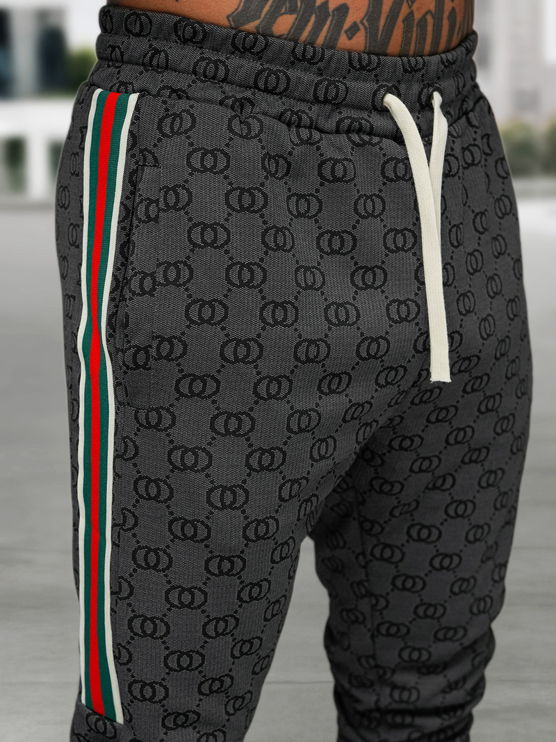 Muška trenirka crna OZONEE O/FF5111AB