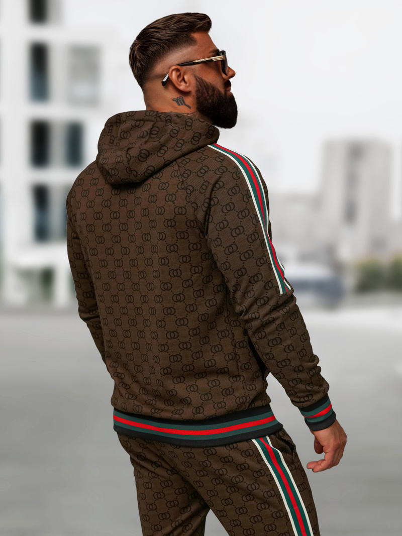 Muška Trenirka Tamno-Bež OZONEE O/FF5111AB