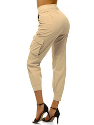 Ženske jogger hlače Bež OZONEE O/HM002