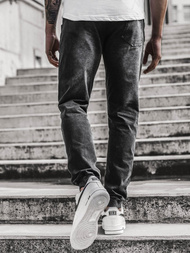 Muške jogger traperice Crne OZONEE JS/KK1098