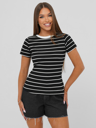 Ženska majica crna OZONEE JS/96T659/3