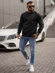 Muška dukserica crna OZONEE JS/8B1358/3