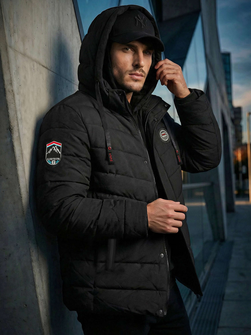 Muška jakna crna OZONEE JS/31M5081/392