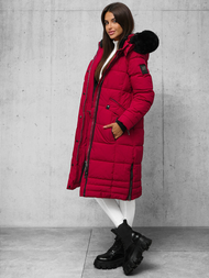 Ženska jakna tamno-crvena OZONEE O/W377