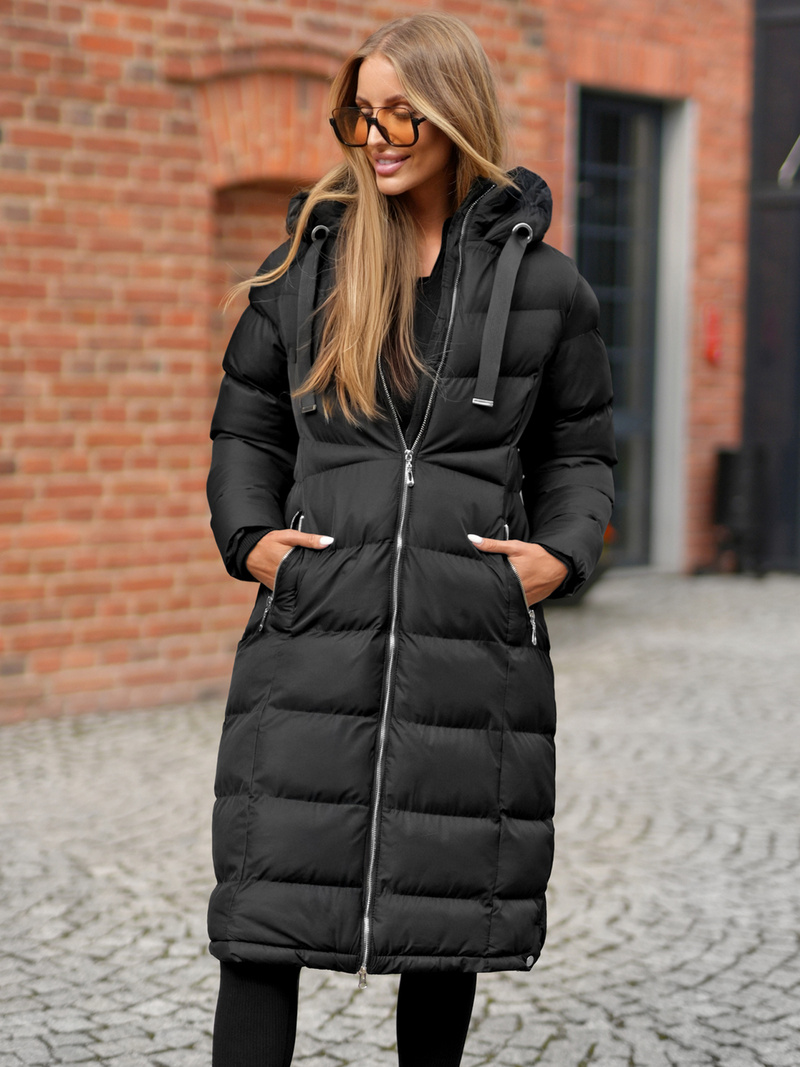 Ženska jakna crna OZONEE JS/M736/392Z