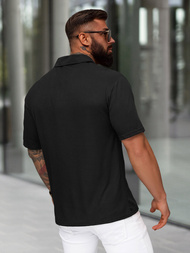 Muška polo majica crna OZONEE O/YN2/593