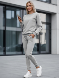 Dvodijelni set trenerke sivi OZONEE JS/CKW01