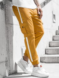 Muške chino jogger hlače Camel OZONEE DJ/5580