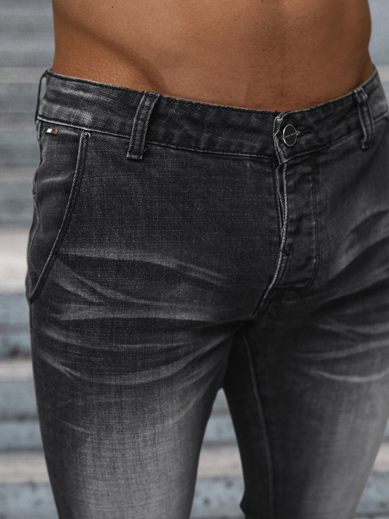 Muške traperice crne OZONEE NB/MP0091N